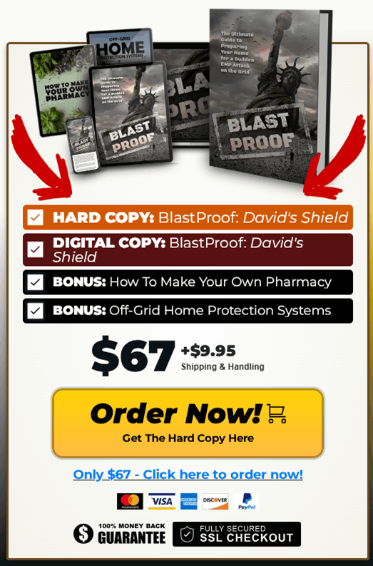 Blast Proof David’s Shield Price